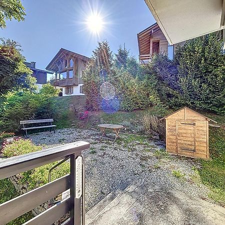 Bel Apt Au Centre De Combloux Avec Jardin, Balcon, Wifi Et Parking A 300M Des Commerces - Fr-1-560-52 Exterior foto